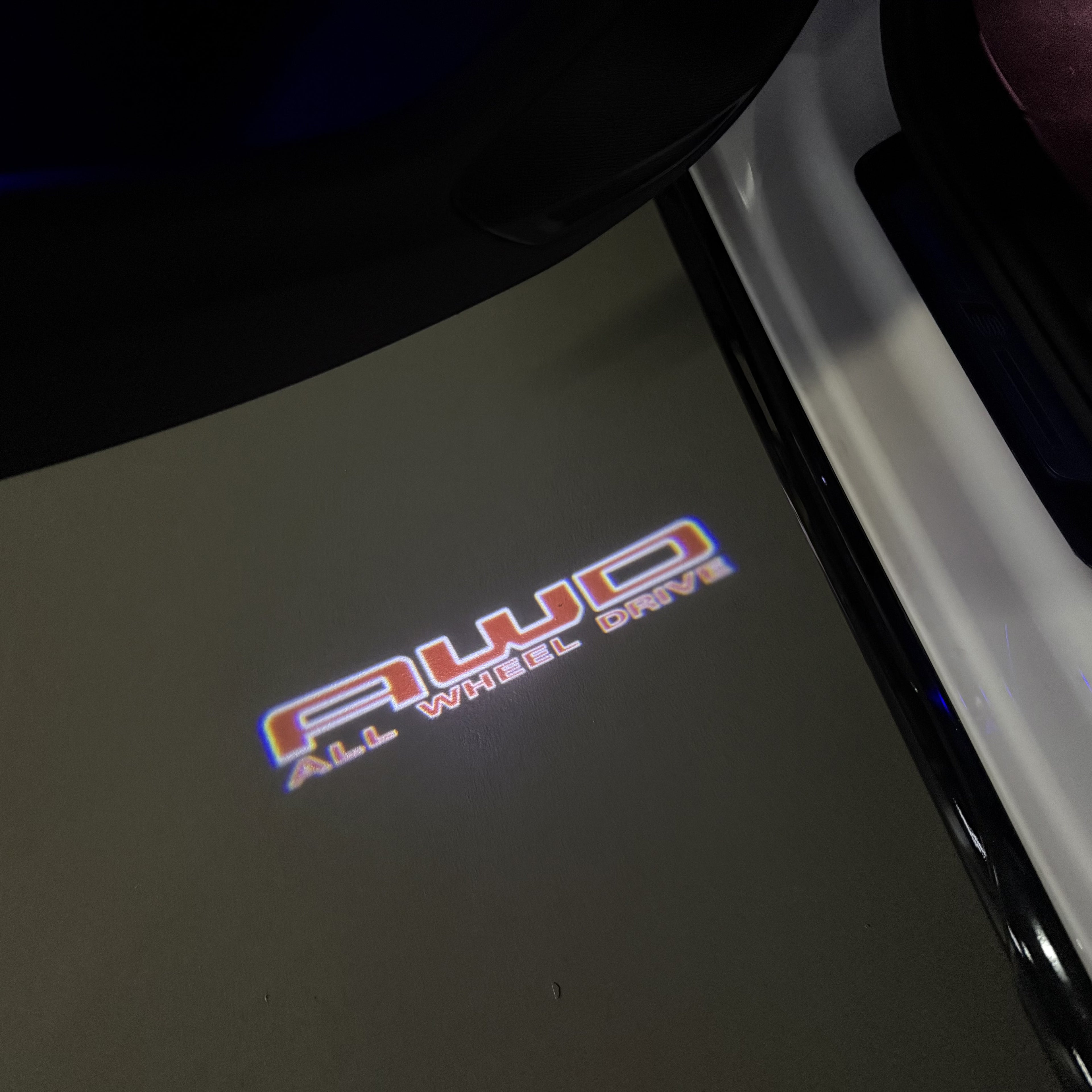 BRZ LOGO PROJECROTR LIGHTS Nr.03 (cantidad 1 = 1 juego/2 luces de puerta)