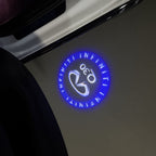 LUCI PROIETTORI LOGO INFINITI QX56 Nr.74 (quantità 1 = 1 set / 2 luci porta)