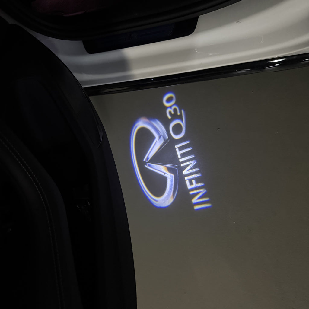 INFINTI QX56 LOGO PROJECROTR LIGHTS Nr.74 (cantidad 1 = 1 juego/2 luces de puerta)