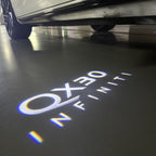 INFINTI QX56 LOGO PROJECROTR LIGHTS Nr.74 (cantidad 1 = 1 juego/2 luces de puerta)