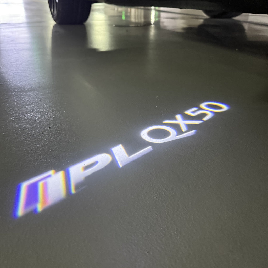 INFINITI  QX50 LOGO PROJECROTR LIGHTS  (quantity 1 = 1 sets/2 door lights)Nr.74A18