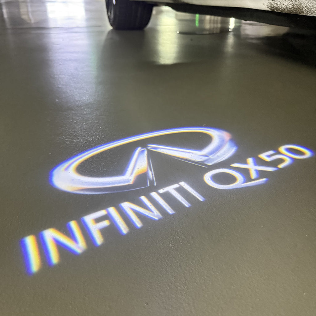 INFINITI  QX50 LOGO PROJECROTR LIGHTS  (quantity 1 = 1 sets/2 door lights)Nr.74A16