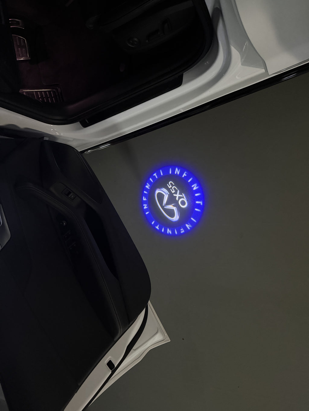 INFINITI  QX55 LOGO PROJECROTR LIGHTS  (quantity 1 = 1 sets/2 door lights)Nr.74A14