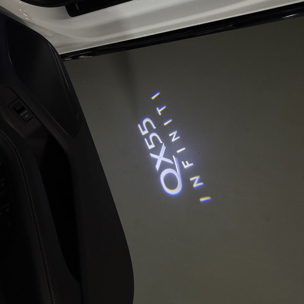 INFINITI  QX55 LOGO PROJECROTR LIGHTS  (quantity 1 = 1 sets/2 door lights)Nr.74A12