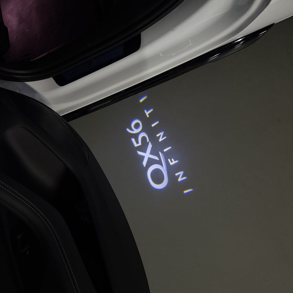 INFINITI  QX56 LOGO PROJECROTR LIGHTS  (quantity 1 = 1 sets/2 door lights)Nr.74A8