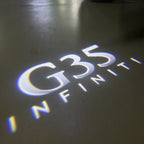 INFINTI QX56 LOGO PROJECROTR LIGHTS Nr.74 (cantidad 1 = 1 juego/2 luces de puerta)