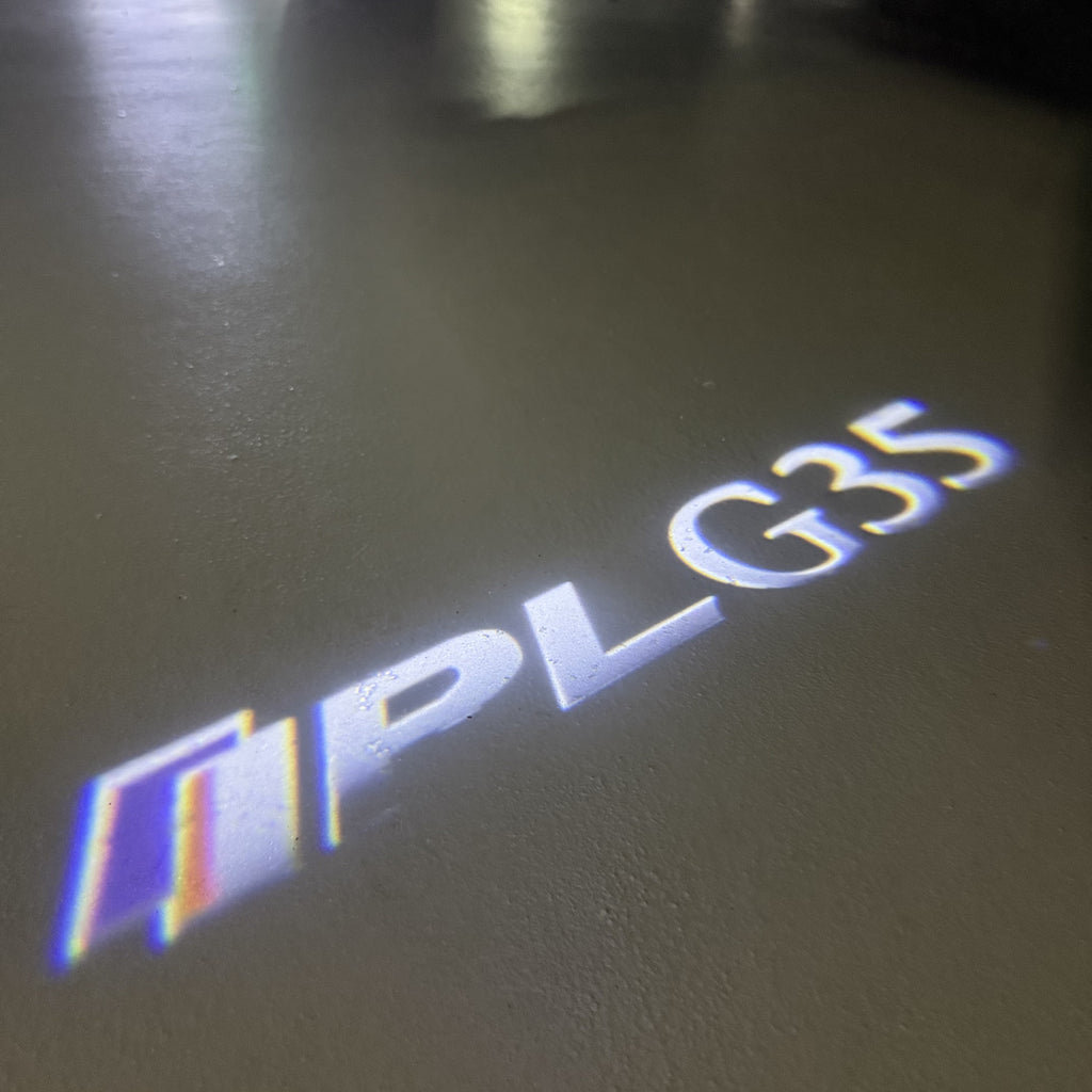 INFINTI QX56 LOGO PROJECROTR LIGHTS Nr.74 (cantidad 1 = 1 juego/2 luces de puerta)