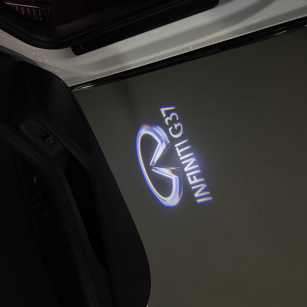 INFINTI QX56 LOGO PROJECROTR LIGHTS Nr.74 (cantidad 1 = 1 juego/2 luces de puerta)
