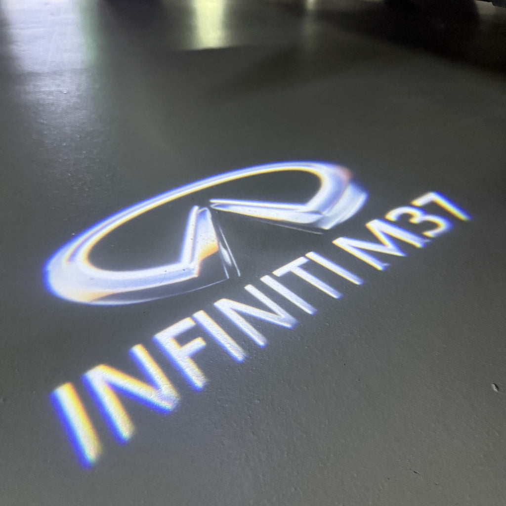INFINITI  M37 LOGO PROJECROTR LIGHTS  (quantity 1 = 1 sets/2 door lights)Nr.74A90