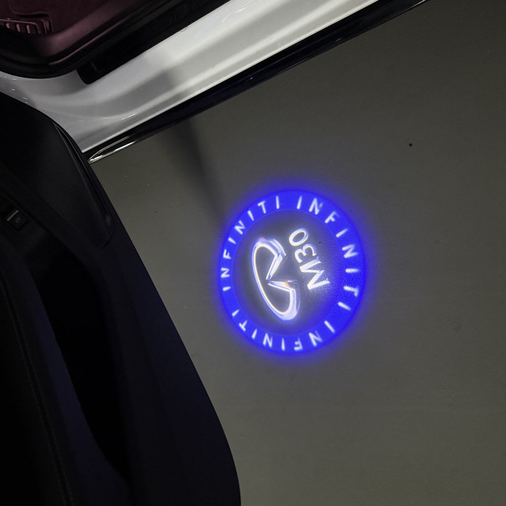 INFINTI QX56 LOGO PROJECROTR LIGHTS Nr.74 (Menge 1 = 1 Sets/2 Türleuchten)