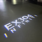 INFINTI QX56 LOGO PROJECROTR LIGHTS Nr.74 (cantidad 1 = 1 juego/2 luces de puerta)
