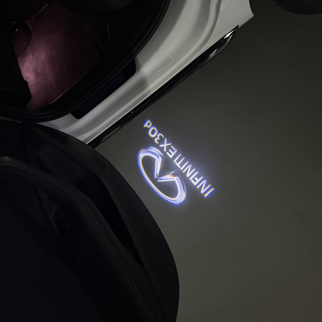 INFINTI QX56 LOGO PROJECROTR LIGHTS Nr.74 (cantidad 1 = 1 juego/2 luces de puerta)