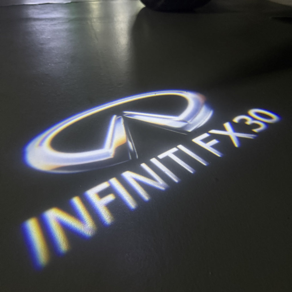 INFINTI QX56 LOGO PROJECROTR LIGHTS Nr.74 (Menge 1 = 1 Sets/2 Türleuchten)