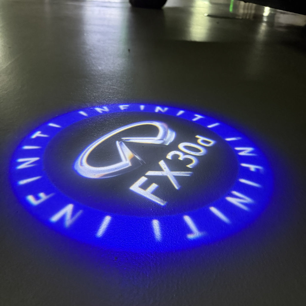 INFINTI QX56 LOGO PROJECROTR LIGHTS Nr.74 (Menge 1 = 1 Sets/2 Türleuchten)