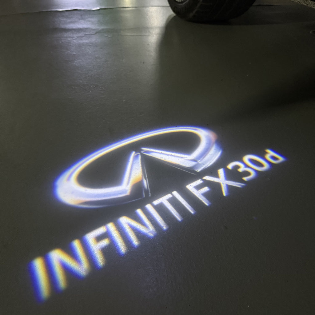 INFINTI QX56 LOGO PROJECROTR LIGHTS Nr.74 (Menge 1 = 1 Sets/2 Türleuchten)