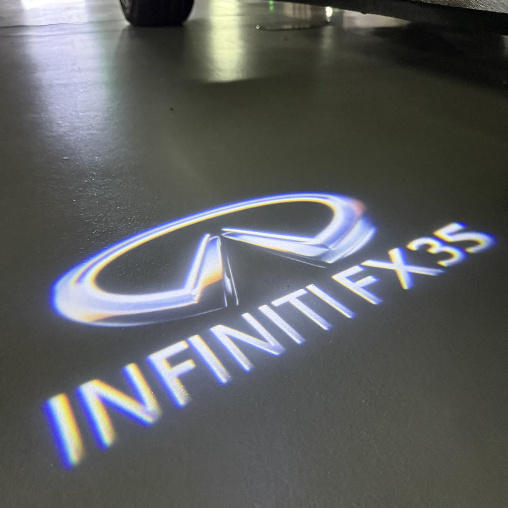 INFINITI  FX35 LOGO PROJECROTR LIGHTS  (quantity 1 = 1 sets/2 door lights)Nr.74A70