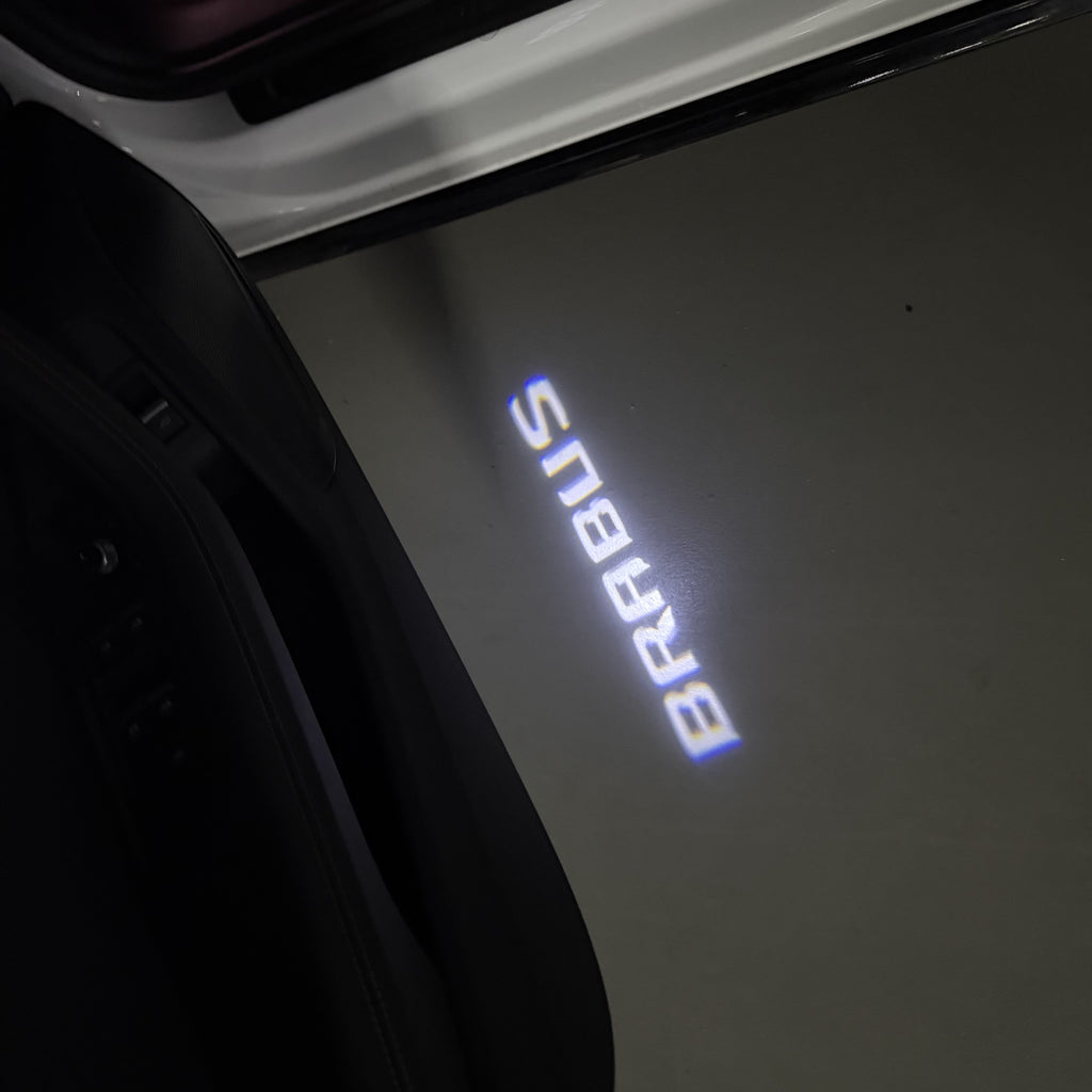 أضواء بروجكتور شعار MERCEDES BENZ رقم 03 (الكمية 1 = 1 مجموعة / 2 أضواء باب)