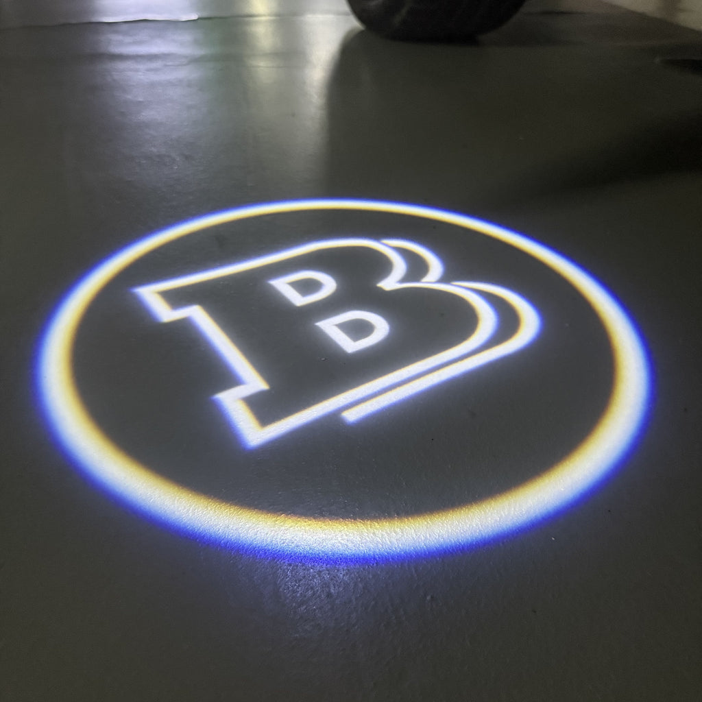 MERCEDES BENZ LOGO PROJECTOT LIGHTS Nr.03 (cantidad 1 = 1 juego/2 luces de puerta)