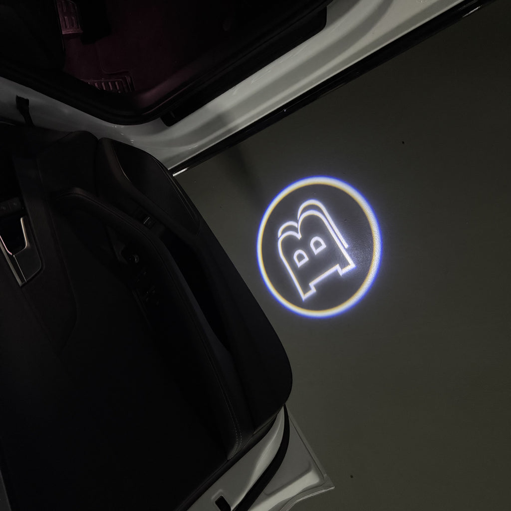 MERCEDES BENZ LOGO PROJECTOT LIGHTS Nr.03 (cantidad 1 = 1 juego/2 luces de puerta)