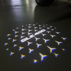 MERCEDES BENZ LOGO PROJECTOT LIGHTS Nr.03 (cantidad 1 = 1 juego/2 luces de puerta)