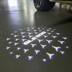 MERCEDES BENZ LOGO PROJECTOT LIGHTS Nr.03 (cantidad 1 = 1 juego/2 luces de puerta)