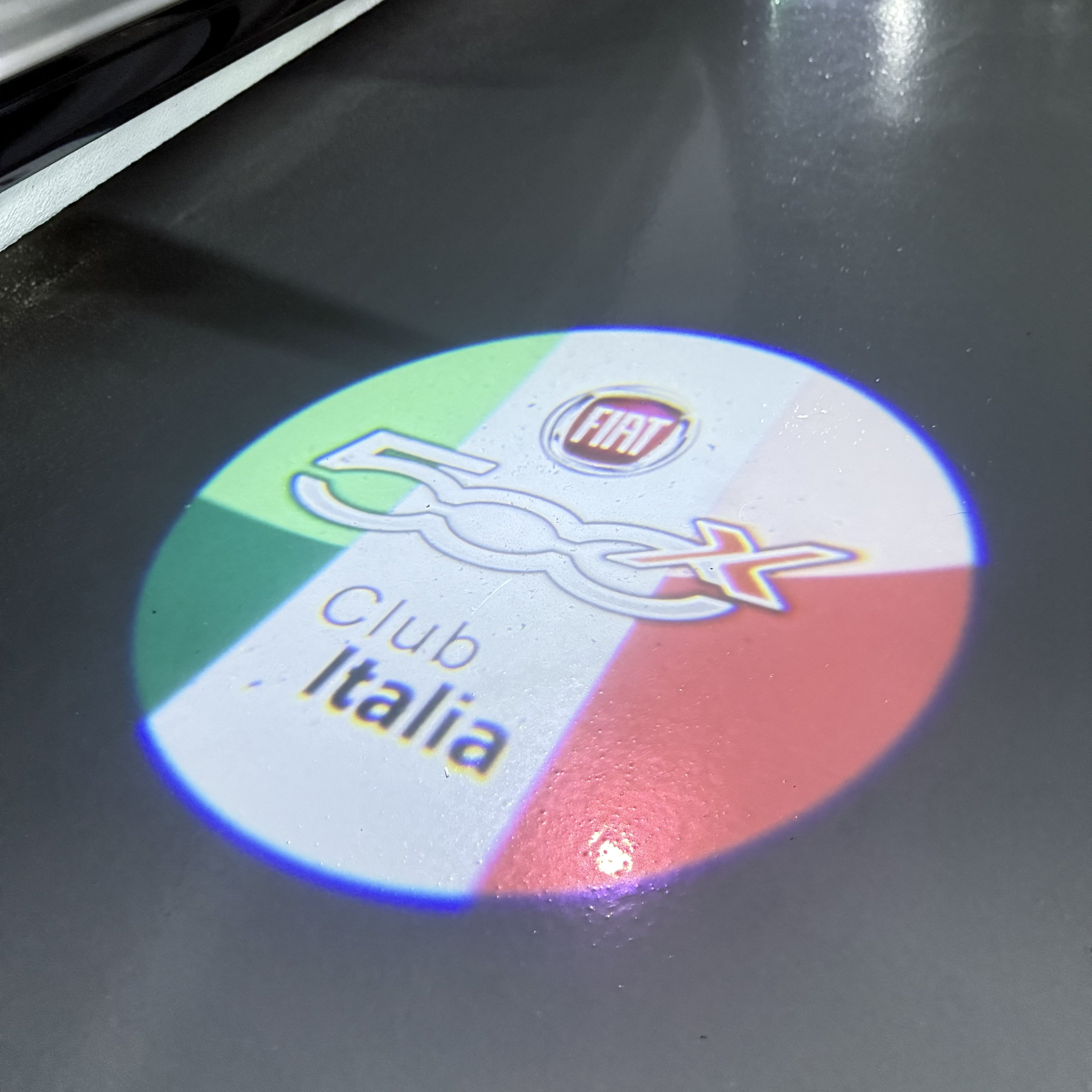 Alfa Romeo LOGO PROJECTOT LIGHTS Nr.04 (quantité 1 = 2 Logo Film / 2 feux de porte)