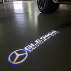 MERCEDES BENZ LOGO PROJECTOT LIGHTS Nr.03 (cantidad 1 = 1 juego/2 luces de puerta)