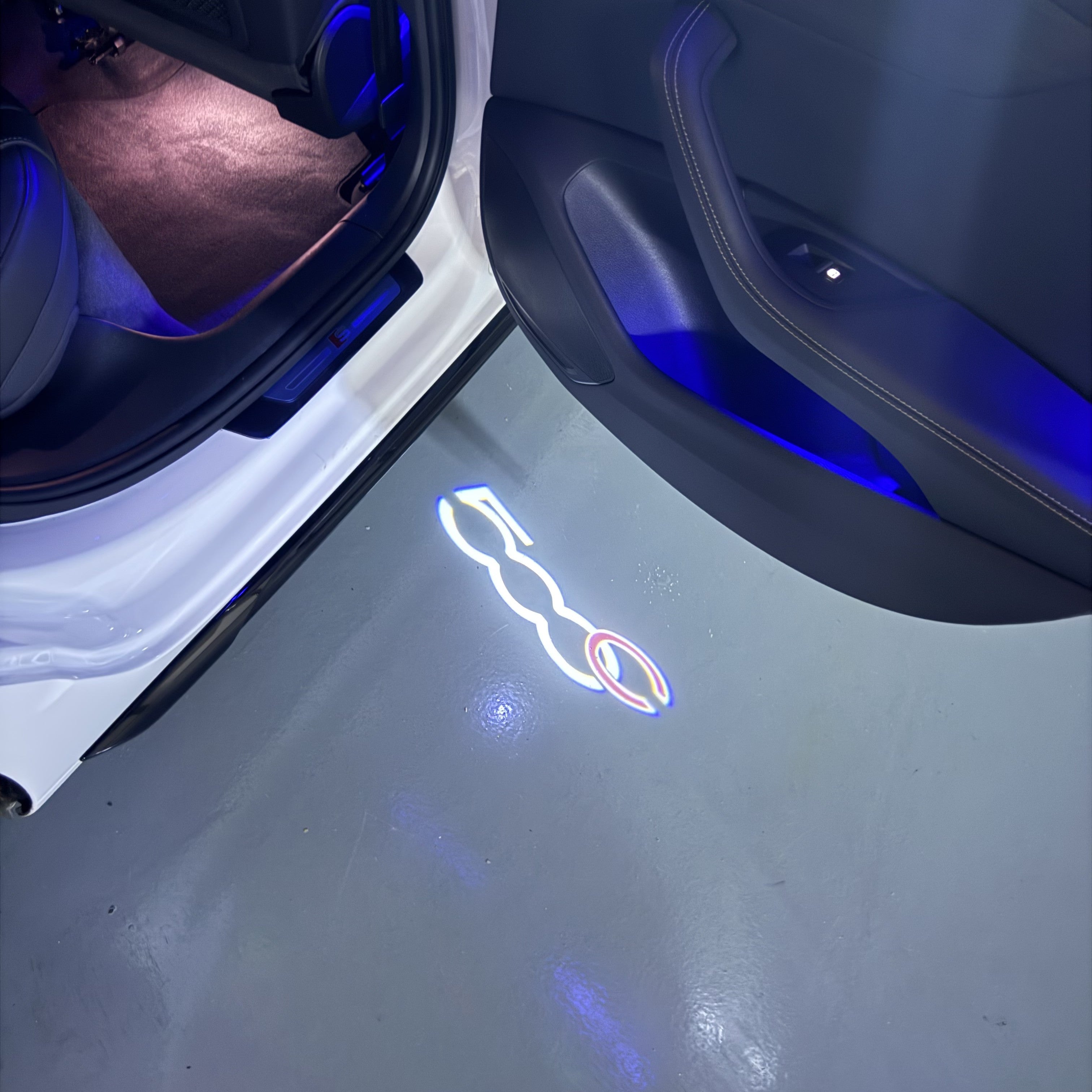 Alfa Romeo LOGO PROJECTOT LIGHTS Nr.04 (quantité 1 = 2 Logo Film / 2 feux de porte)