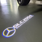 أضواء بروجكتور شعار MERCEDES BENZ رقم 03 (الكمية 1 = 1 مجموعة / 2 أضواء باب)