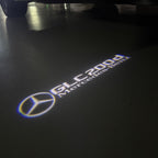 MERCEDES BENZ LOGO PROJECTOT LIGHTS Nr.03 (cantidad 1 = 1 juego/2 luces de puerta)