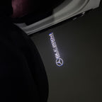 MERCEDES BENZ LOGO PROJECTOT LIGHTS Nr.03 (cantidad 1 = 1 juego/2 luces de puerta)