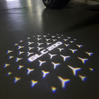 MERCEDES BENZ LOGO PROJECTOT LIGHTS Nr.03 (Menge 1 = 1 Sätze/2 Türleuchten)