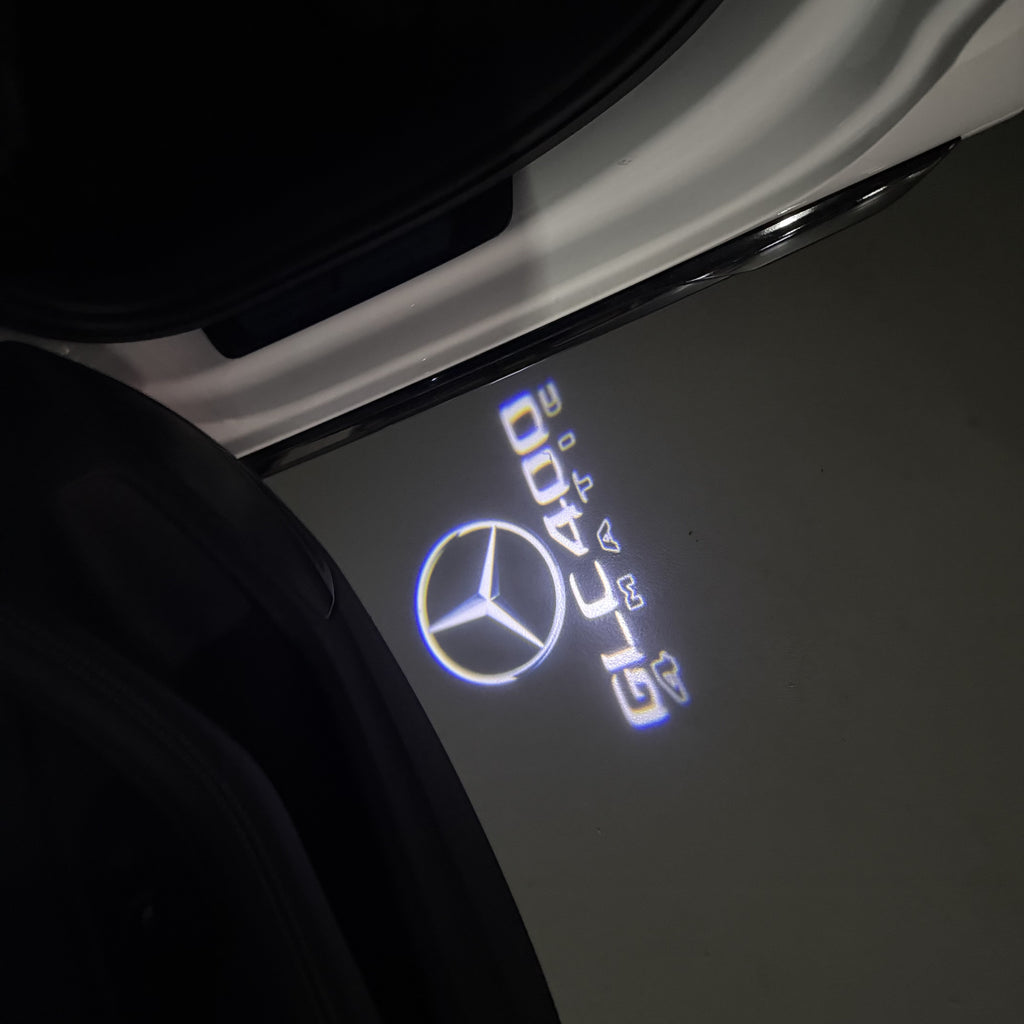 MERCEDES BENZ LOGO PROJECTOT LIGHTS Nr.03 (Menge 1 = 1 Sätze/2 Türleuchten)