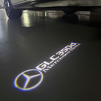 أضواء بروجكتور شعار MERCEDES BENZ رقم 03 (الكمية 1 = 1 مجموعة / 2 أضواء باب)