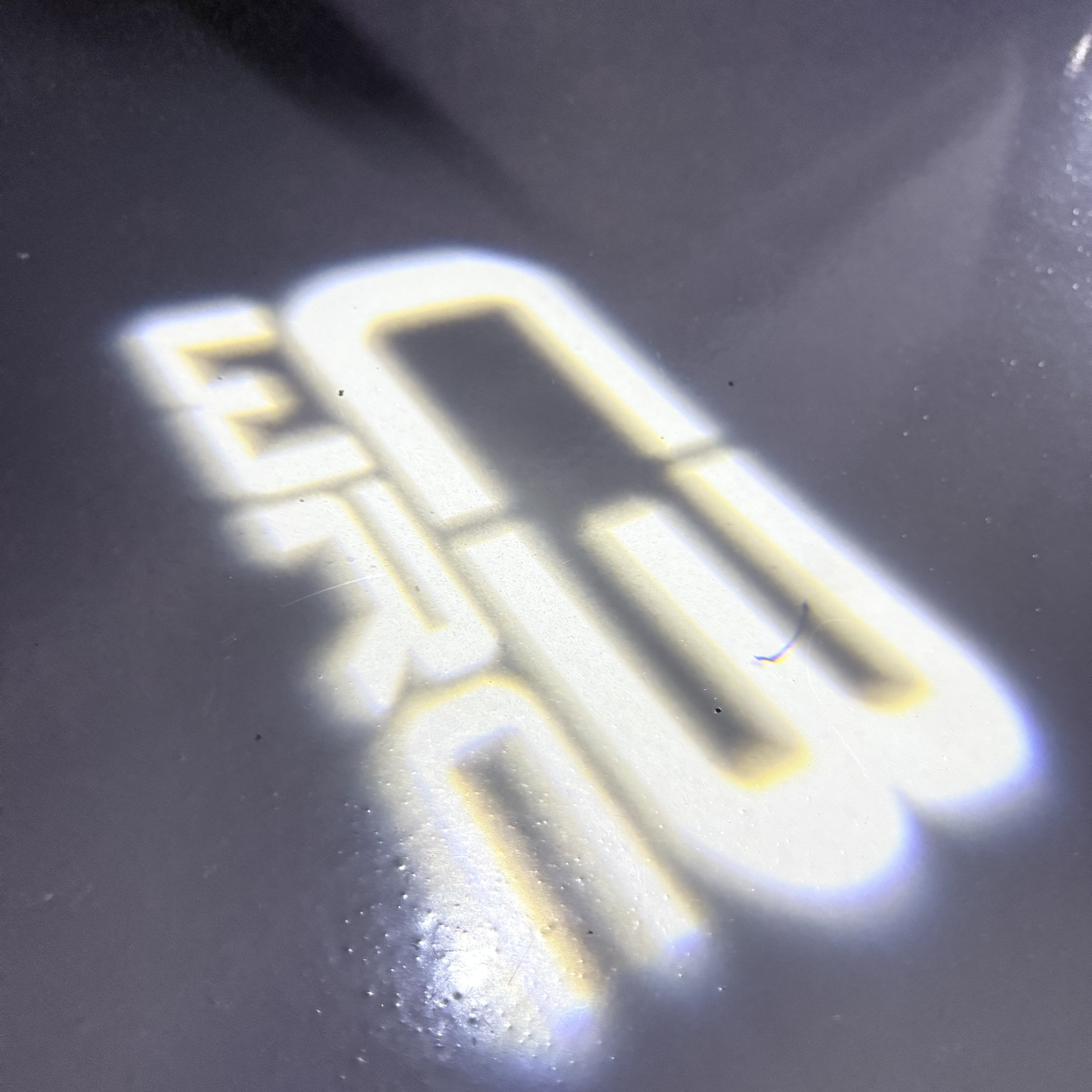 ÉCLAIRAGE DE PROJECTEUR BMW M3 LOGO Nr.24 (quantité 1 = 1 jeux / 2 feux de porte)