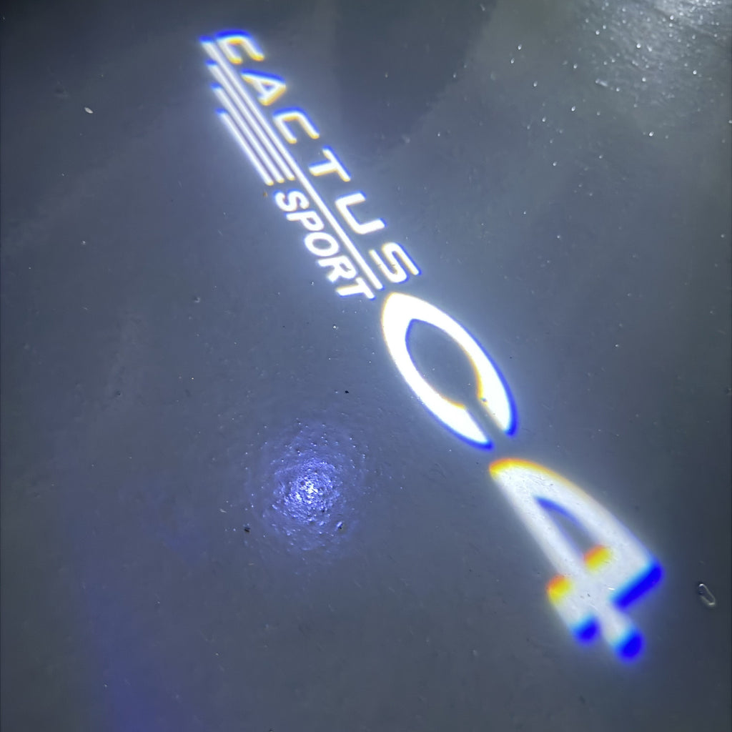 CITROËN C4 CACTUS SPORT   LOGO PROJECTOT LIGHTS (quantity 1 = 1 sets/2 door lights) Nr.6024q0t0106