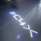 ÉCLAIRAGE DE PROJECTEUR BMW M3 LOGO Nr.24 (quantité 1 = 1 jeux / 2 feux de porte)