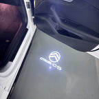 BMW M3 LOGO PROJECTOT LIGHTS Nr.24 (Menge 1 = 1 Sets/2 Türleuchten)