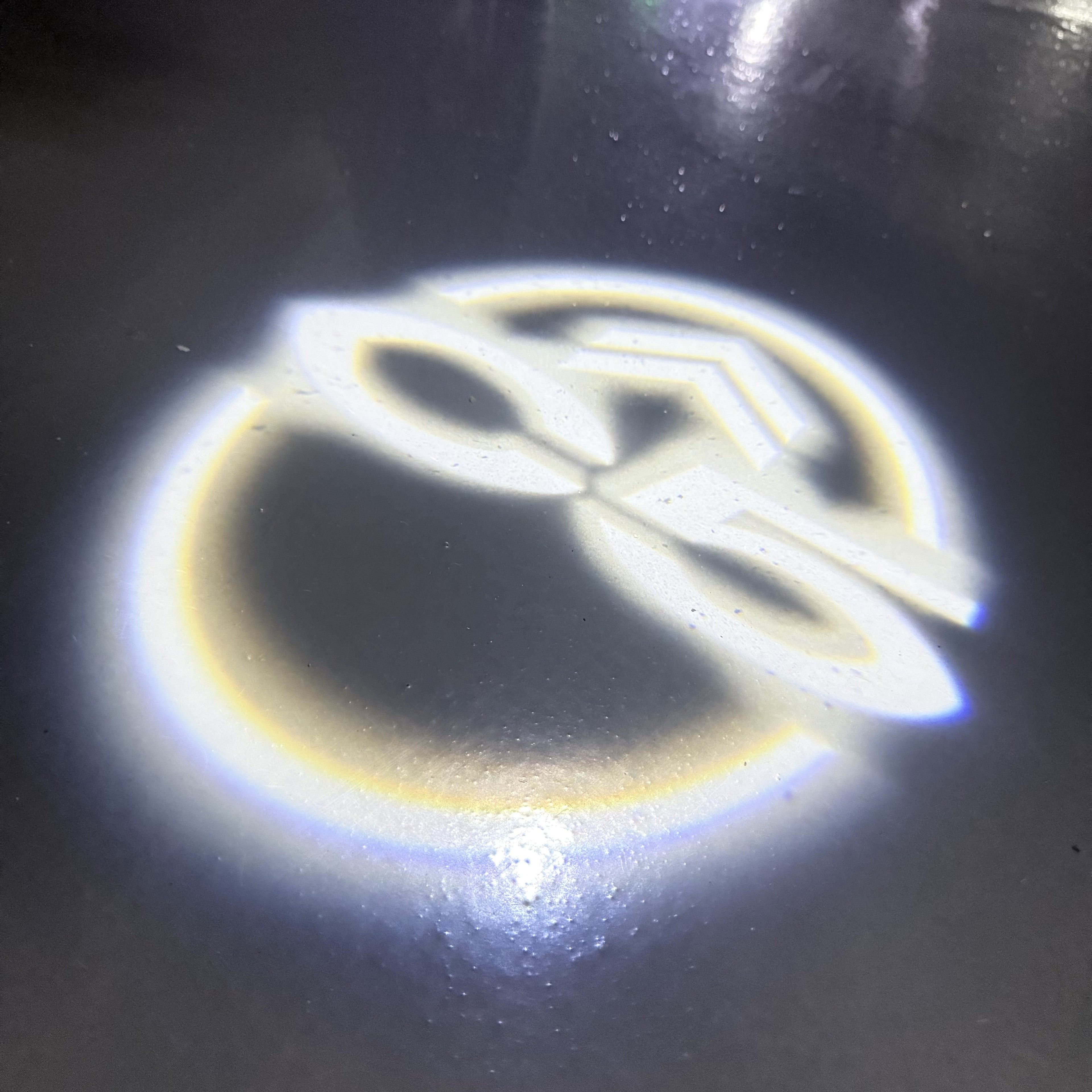 BMW M3 LOGO PROJECTOT LIGHTS Nr.24 (Menge 1 = 1 Sets/2 Türleuchten)