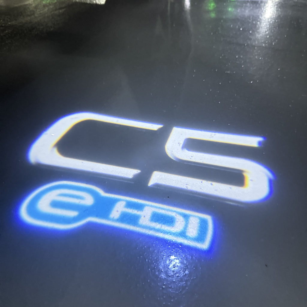 ÉCLAIRAGE DE PROJECTEUR BMW M3 LOGO Nr.24 (quantité 1 = 1 jeux / 2 feux de porte)
