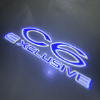 ÉCLAIRAGE DE PROJECTEUR BMW M3 LOGO Nr.24 (quantité 1 = 1 jeux / 2 feux de porte)