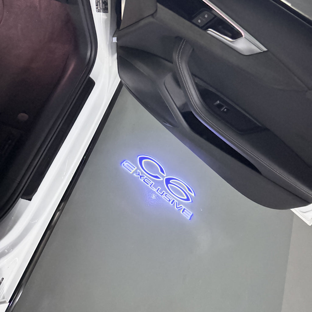 ÉCLAIRAGE DE PROJECTEUR BMW M3 LOGO Nr.24 (quantité 1 = 1 jeux / 2 feux de porte)