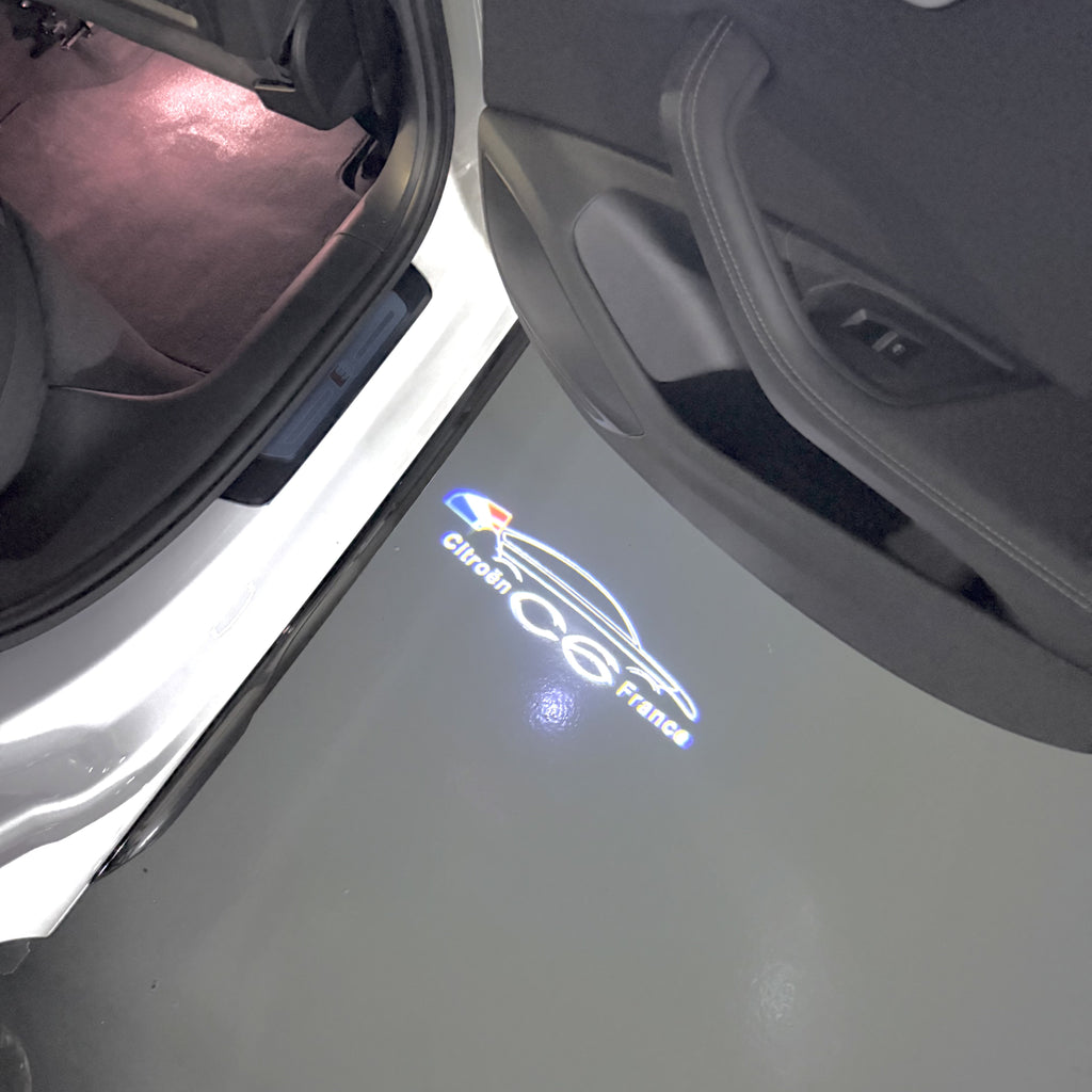 ÉCLAIRAGE DE PROJECTEUR BMW M3 LOGO Nr.24 (quantité 1 = 1 jeux / 2 feux de porte)