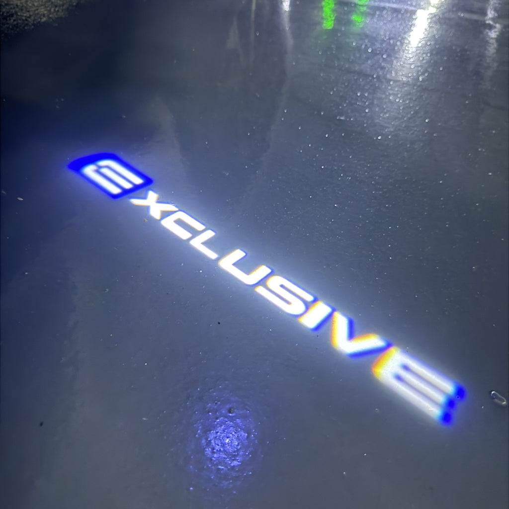 ÉCLAIRAGE DE PROJECTEUR BMW M3 LOGO Nr.24 (quantité 1 = 1 jeux / 2 feux de porte)