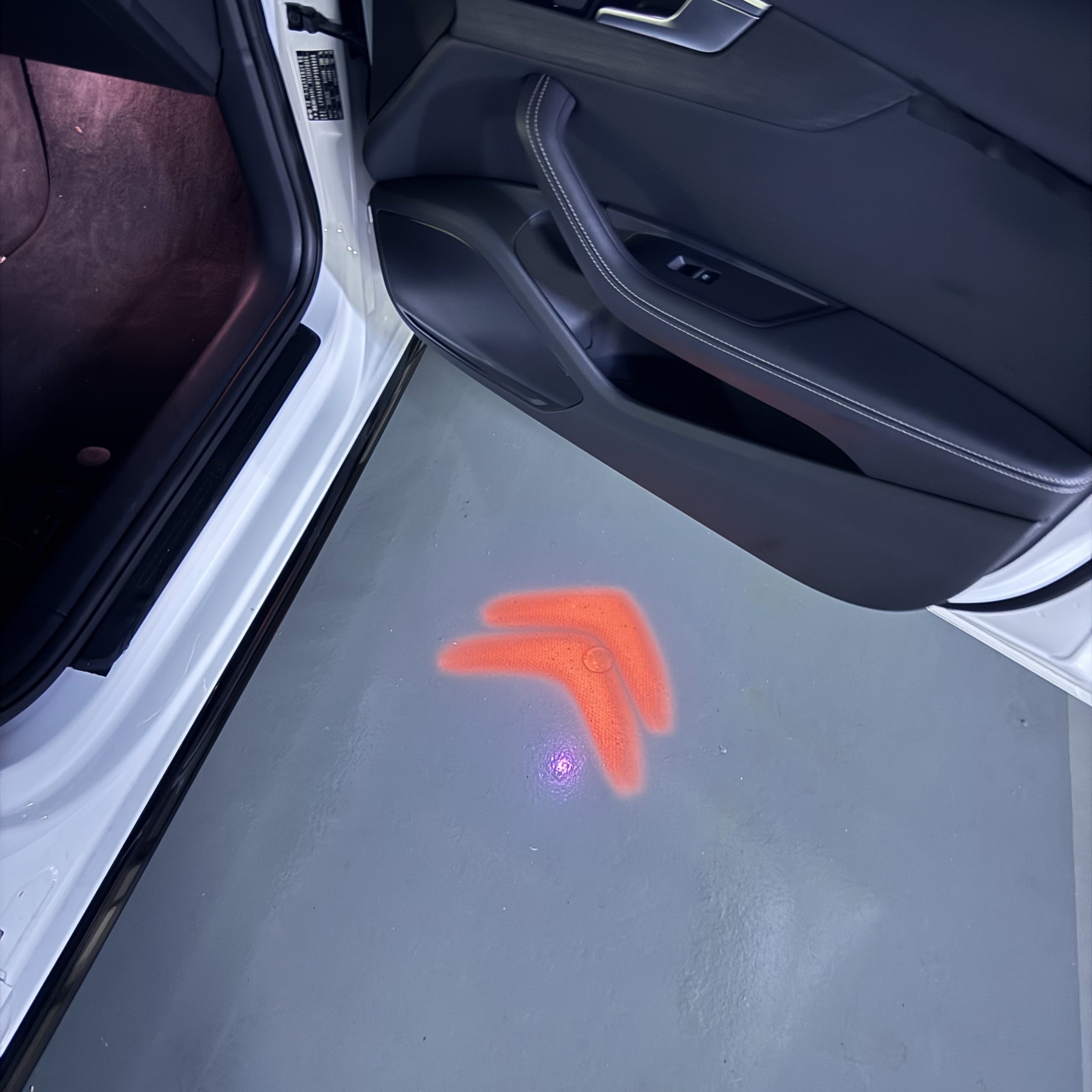 BMW M3 LOGO PROJECTOT LIGHTS Nr.24 (Menge 1 = 1 Sets/2 Türleuchten)