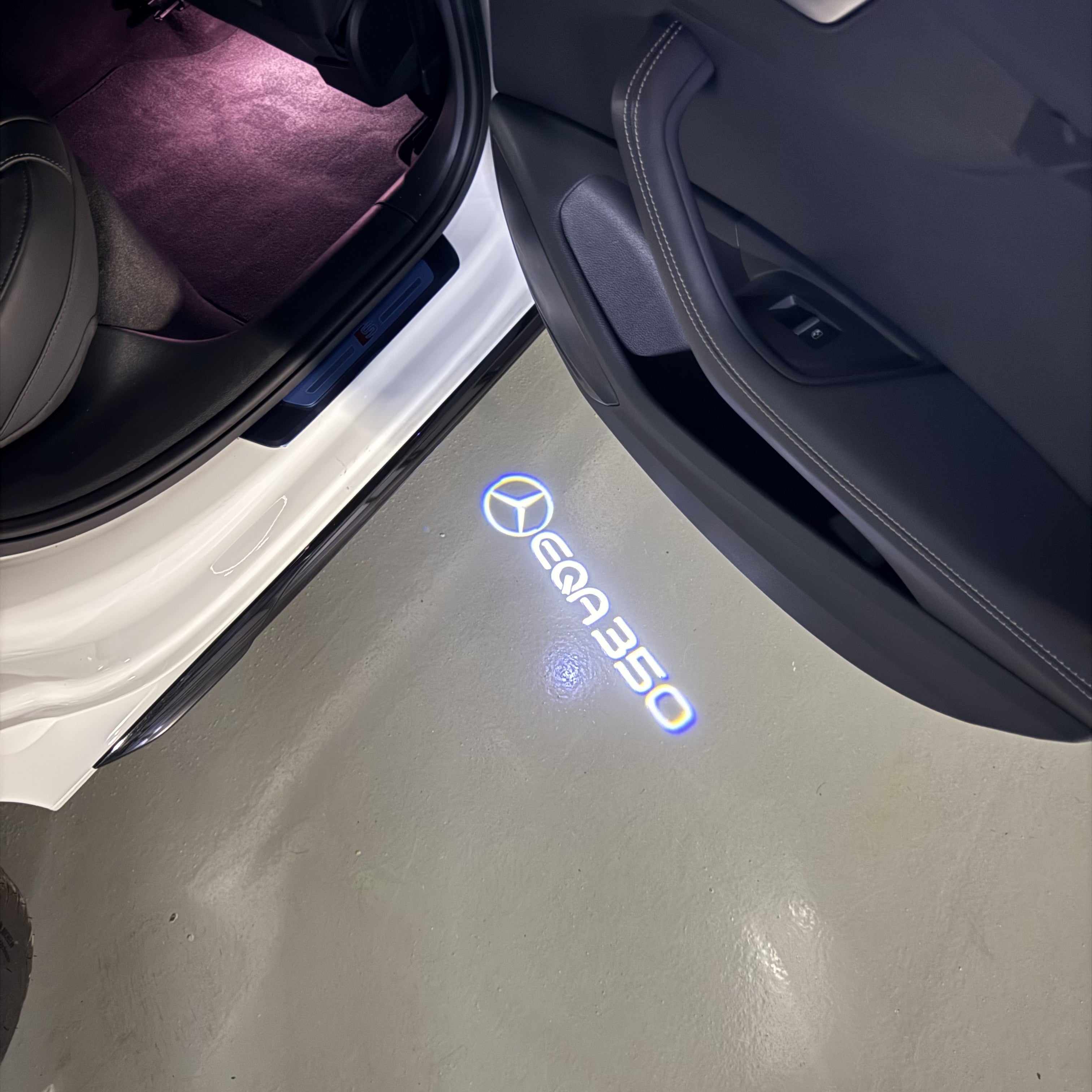 MERCEDES BENZ EQA 350 LOGO PROJECTOR LIGHTS  (quantity 1 = 1 sets/2 door lights)Nr.03f010