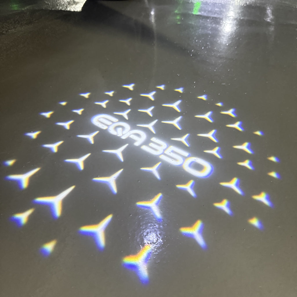 MERCEDES BENZ LOGO PROJECTOT LIGHTS Nr.03 (Menge 1 = 1 Sätze/2 Türleuchten)