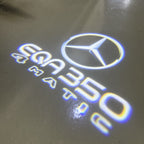 LUCI PROIETTORI LOGO MERCEDES BENZ Nr.03 (quantità 1 = 1 set / 2 luci porta)