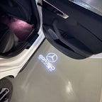 LUCI PROIETTORI LOGO MERCEDES BENZ Nr.03 (quantità 1 = 1 set / 2 luci porta)