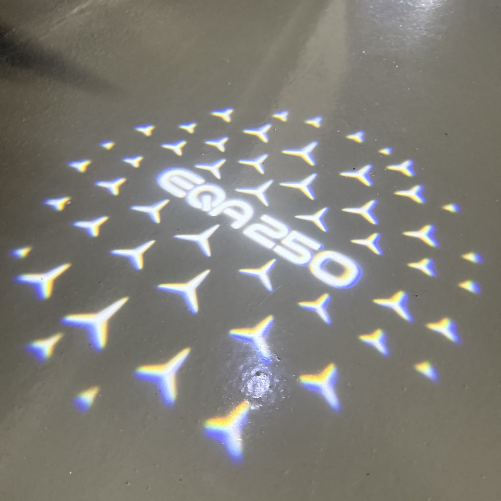 MERCEDES BENZ LOGO PROJECTOT LIGHTS Nr.03 (cantidad 1 = 1 juego/2 luces de puerta)